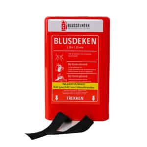 Blusdeken 1.2 m x 1.2 m in hardcase